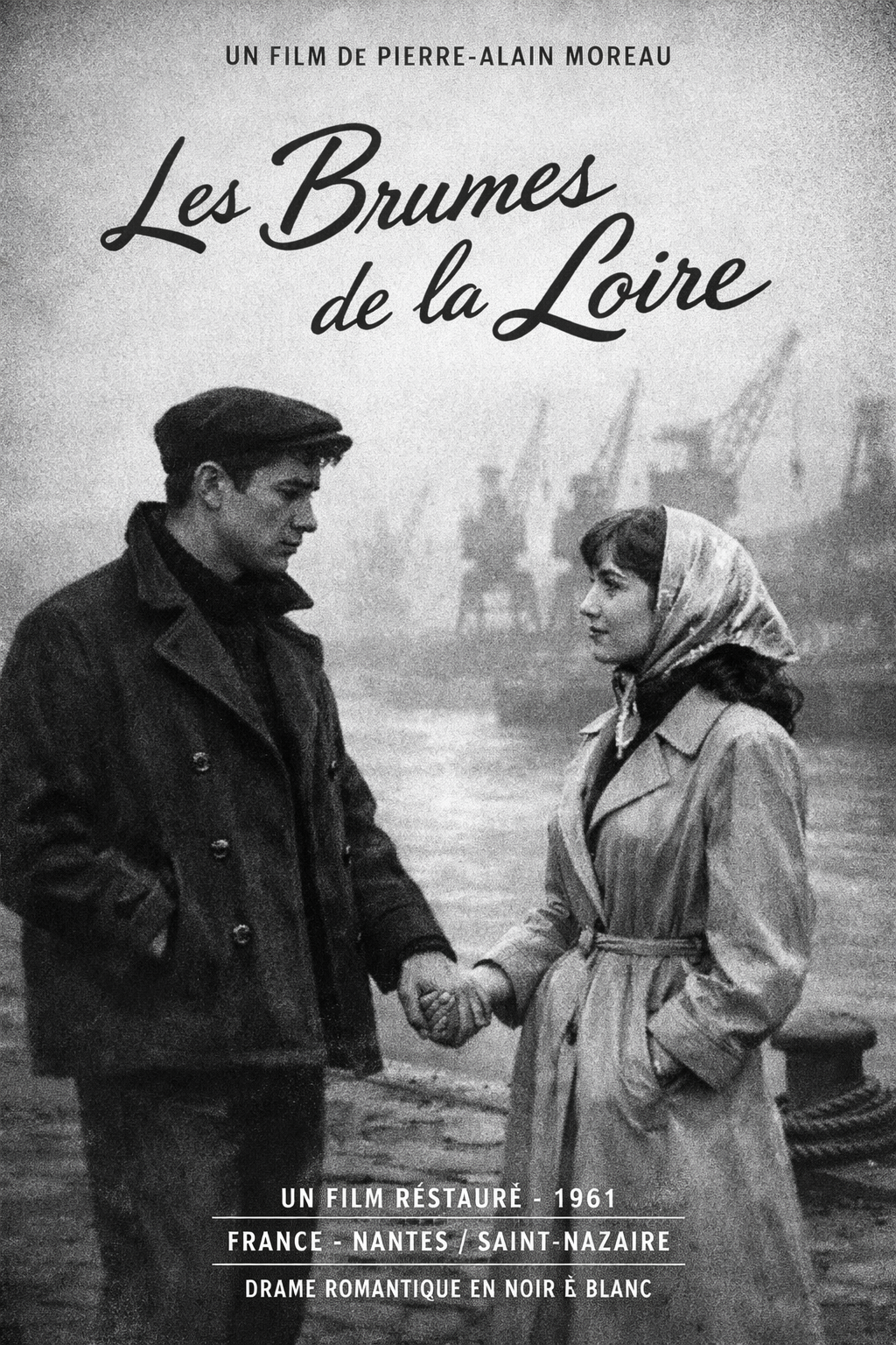 Les brumes de la Loire affiche